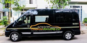 Cho thuê xe Dcar Limousine Ford Transit 9 chỗ tại Đà Nẵng, Huế, Hội An